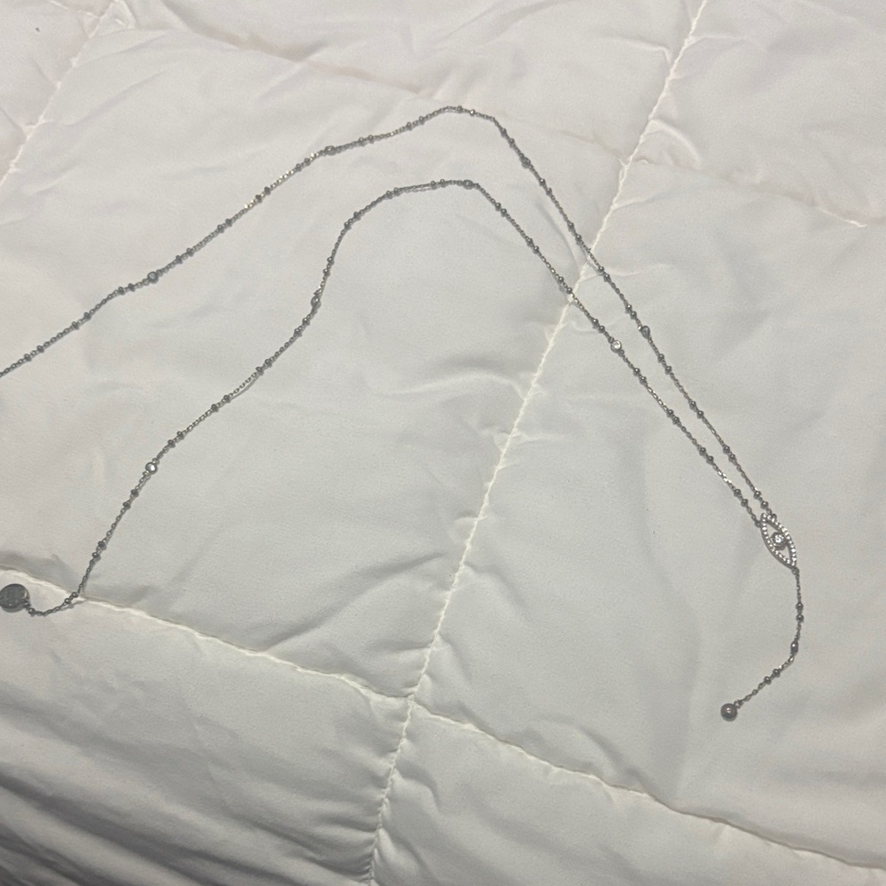 Henri Bendel Silver Chain Necklace